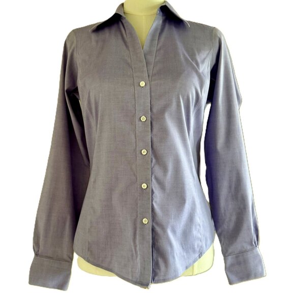 Brooks Brothers Tops - Brooks Brothers | Lilac No-Iron Dress Shirt Sz 4